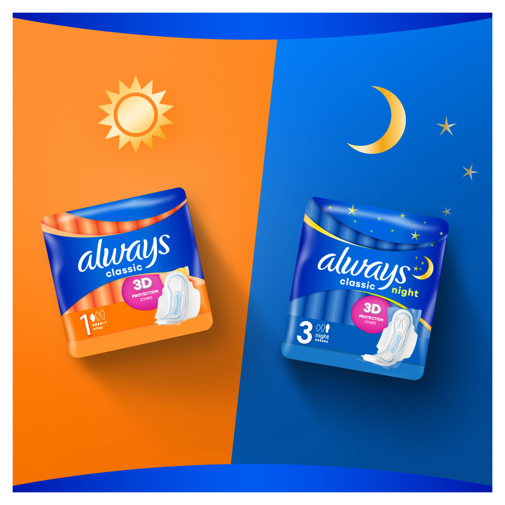 Гігієнічні прокладки Always Classic Night Розмір 3 8 шт. (4015400260837) - зображення 6