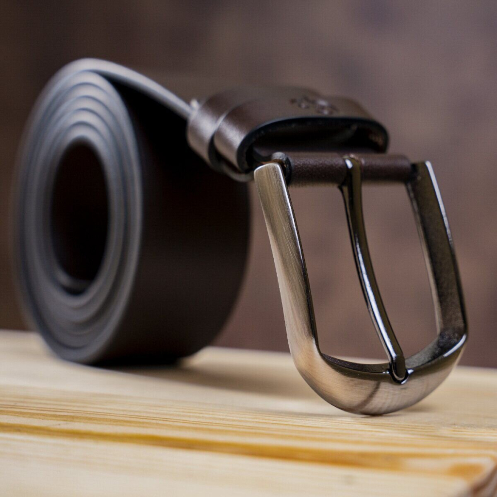 Ремінь Grande Pelle Брючний Коричневий (00245) - зображення 8