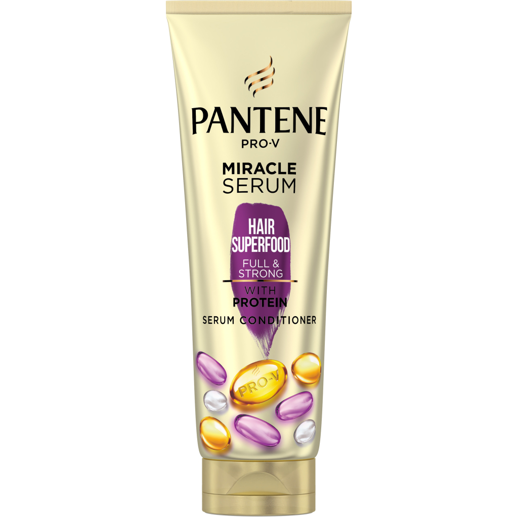 Кондиціонер для волосся Pantene Pro-V Miracle Serum Поживний коктейль Об'ємне та міцне 200 мл (8001090856005) - зображення 1