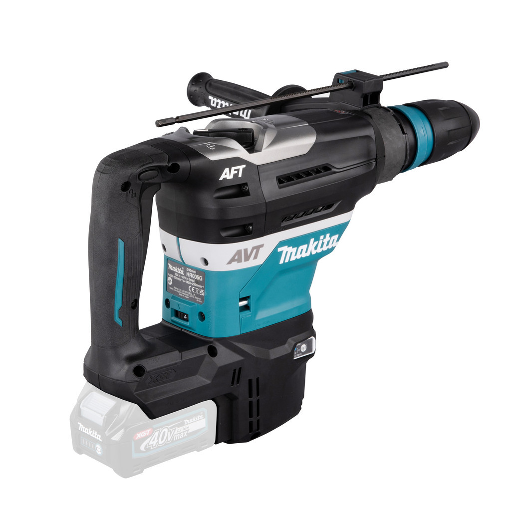 Перфоратор Makita HR005GZ01 XGT, 40 V Max, AWS (без АКБ та ЗП) (HR005GZ01) - зображення 4