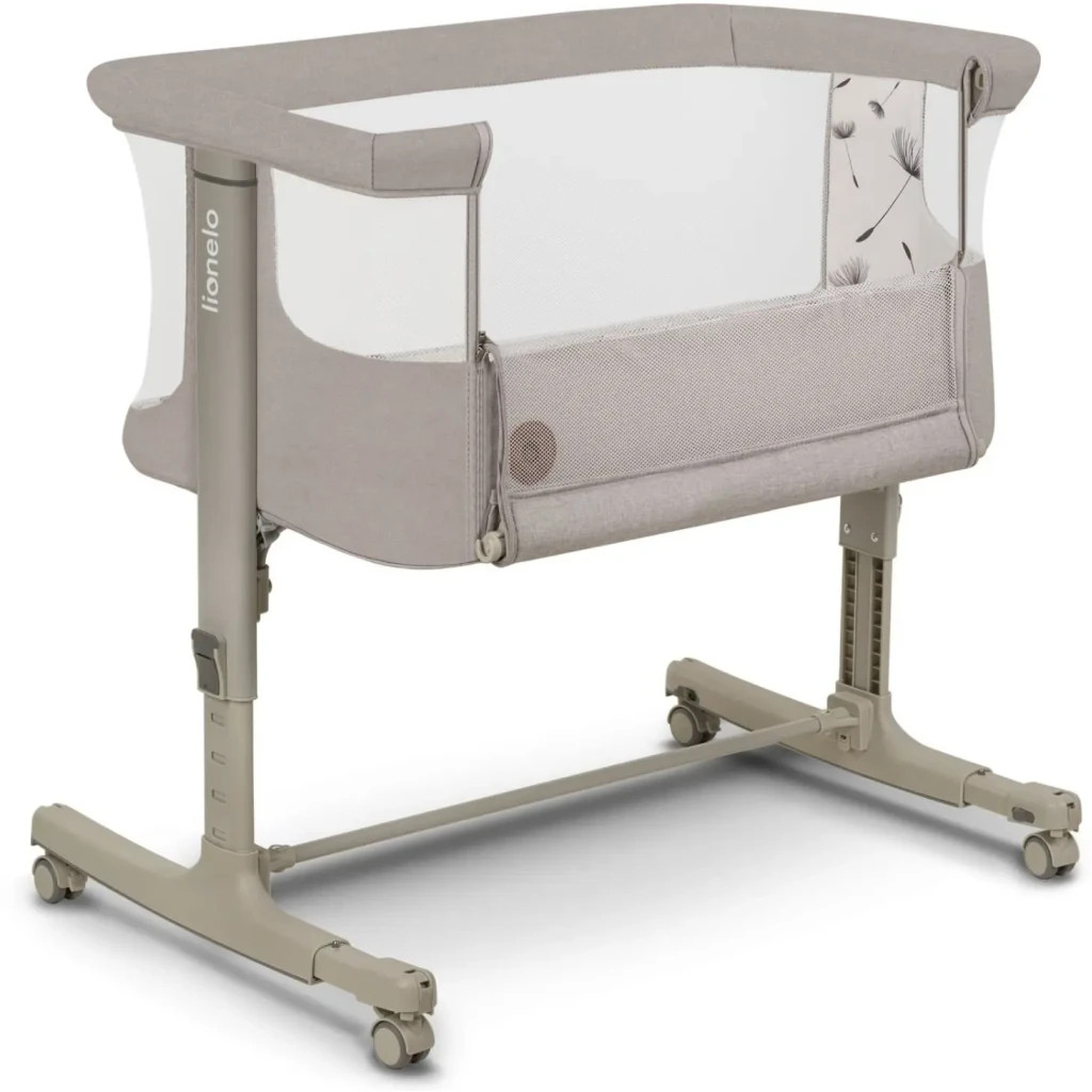 Ліжечко Lionelo приставне Aurora Beige Sand (LO-AURORA BEIGE SAND) - зображення 3