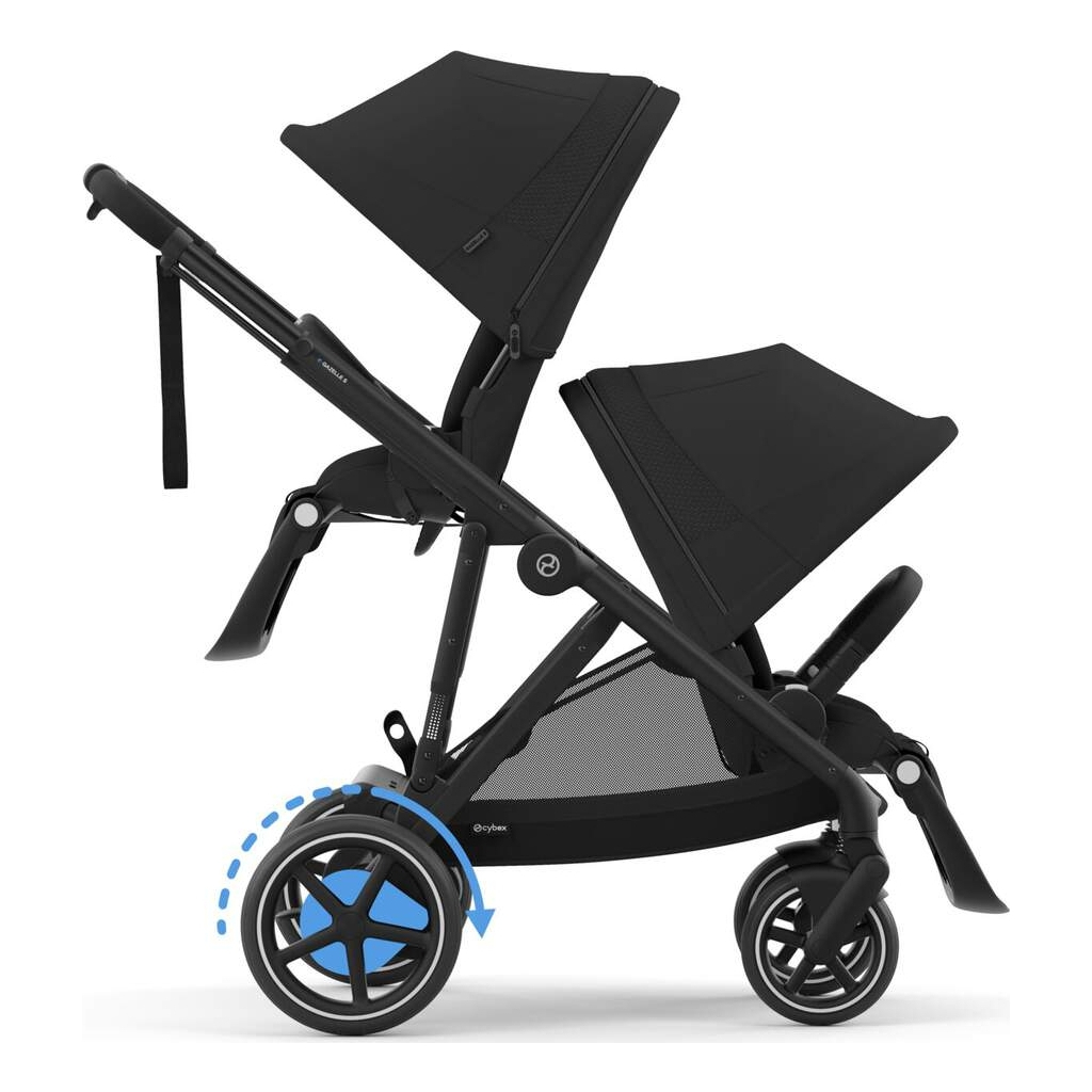 Коляска Cybex eGazelle S BLK Moon Black (524000517) - зображення 4