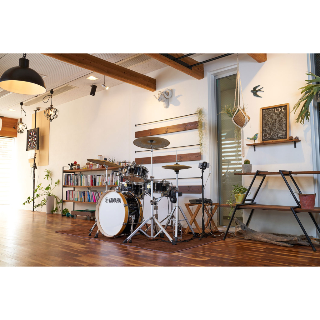 Ударна установка Yamaha Stage Custom Hip Raven Black (SBP0F4HRBLK) - изображение 2