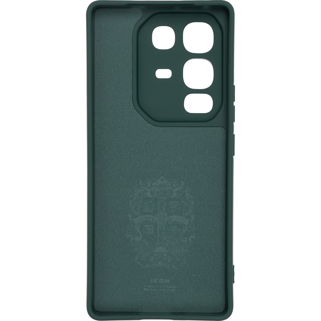 Чохол до мобільного телефона Armorstandart ICON Infinix Note 50 4G Dark Green (ARM85116) - зображення 2