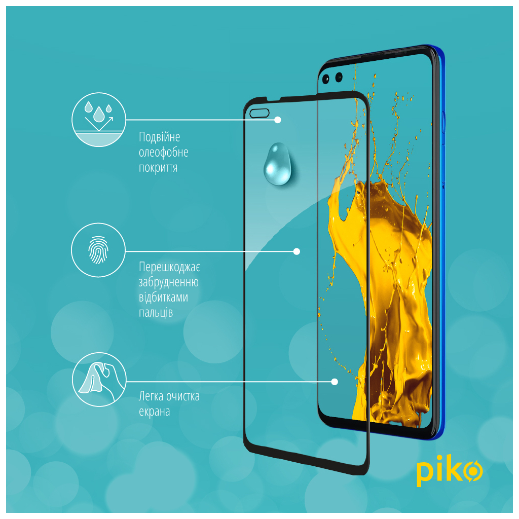 Скло захисне Piko Full Glue MOTO G100 (1283126521348) - зображення 5