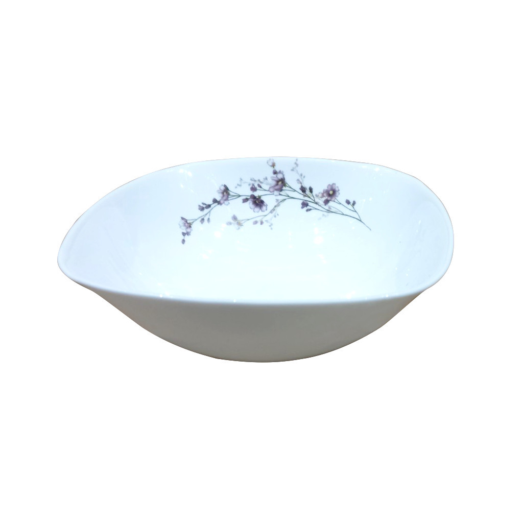 Салатник Vittora Square Фіолетова Гілка 19 см (V-190SPB) - зображення 1