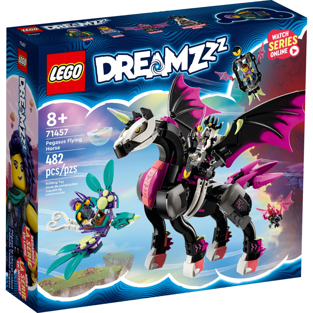Конструктор LEGO DREAMZzz Літаючий кінь Пегас 482 деталі (71457) - зображення 1