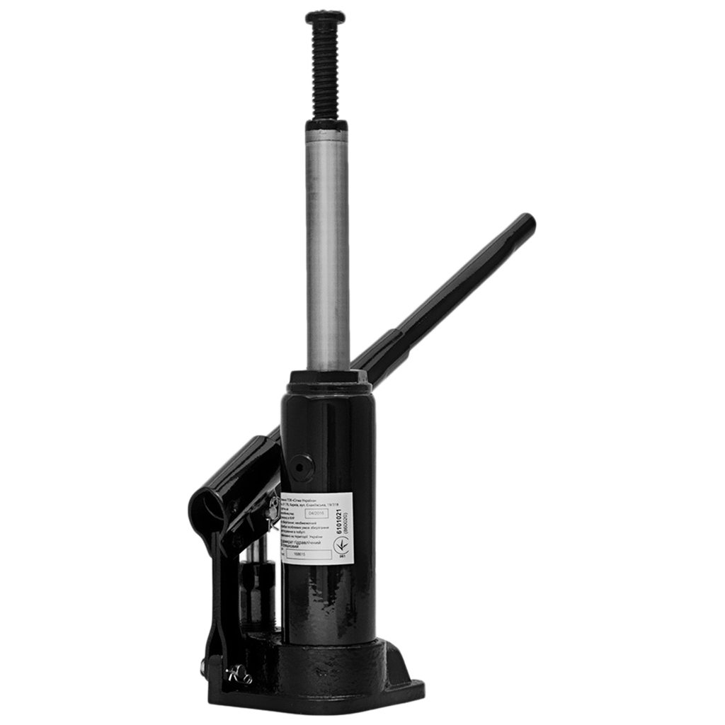 Домкрат Sigma гідравлічний пляшковий 2т, 180-333мм (6101021) - зображення 3