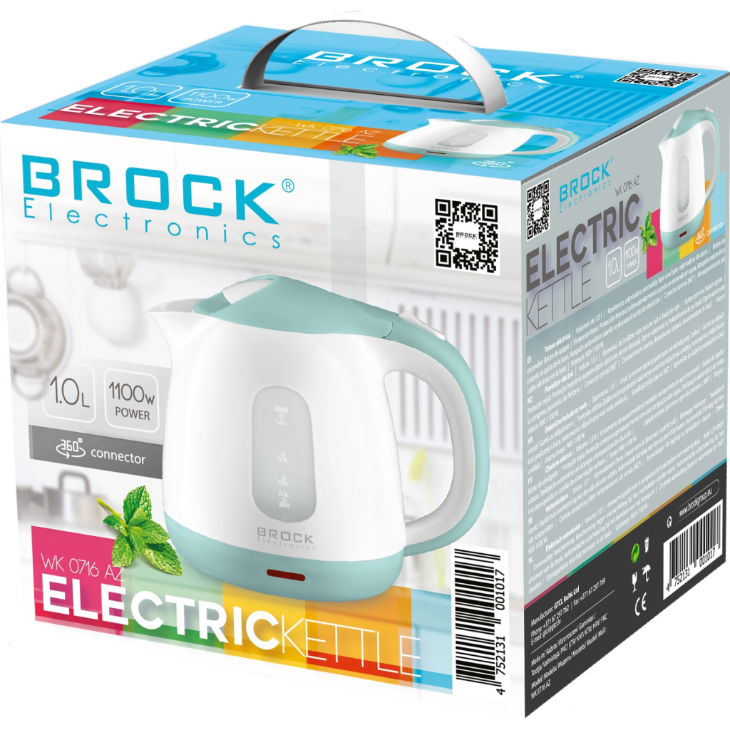 Електрочайник Brock_з_ПДВ WK 0716 AZ (WK0716AZ) - зображення 2