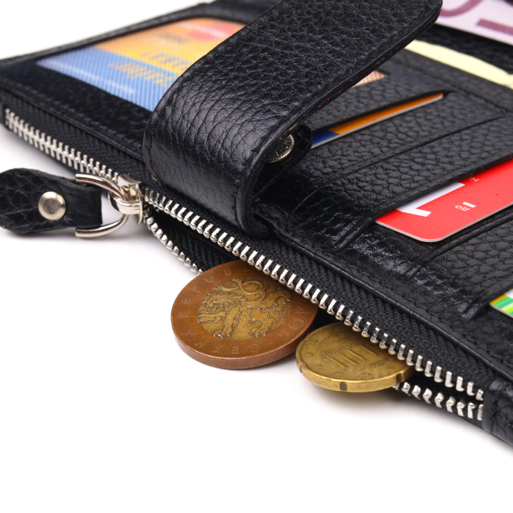 Гаманець Canpellini З натуральної шкіри Чорний (21641) - зображення 8