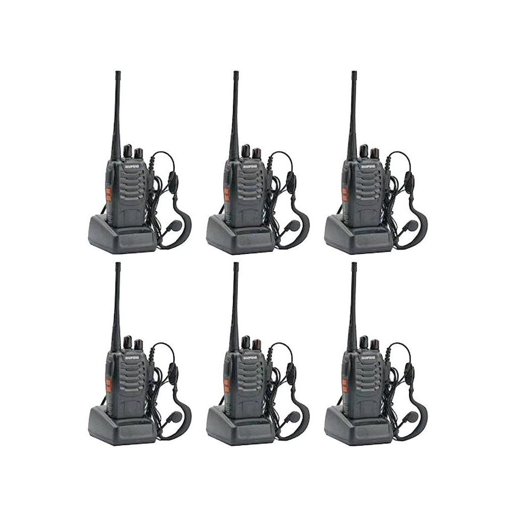 Портативна рація Baofeng BF-888S Six Pack комплект 6 шт (BF-888S Six Pack) - зображення 1