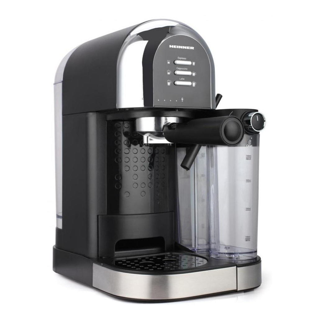 Ріжкова кавоварка еспресо HEINNER HEM-DL1470BK - зображення 1