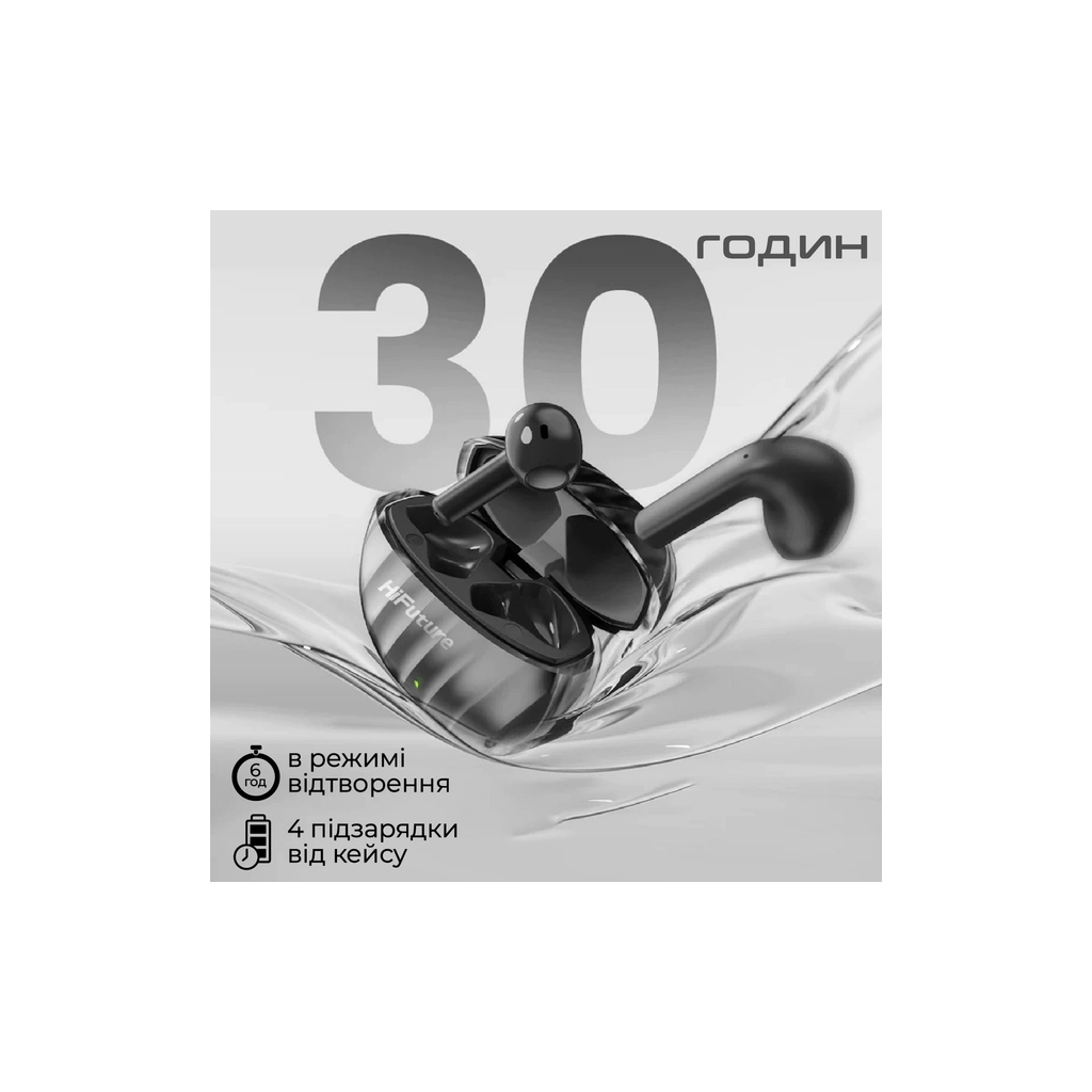 Навушники HiFuture FlyBuds3 Black (flybuds3.black) - зображення 2