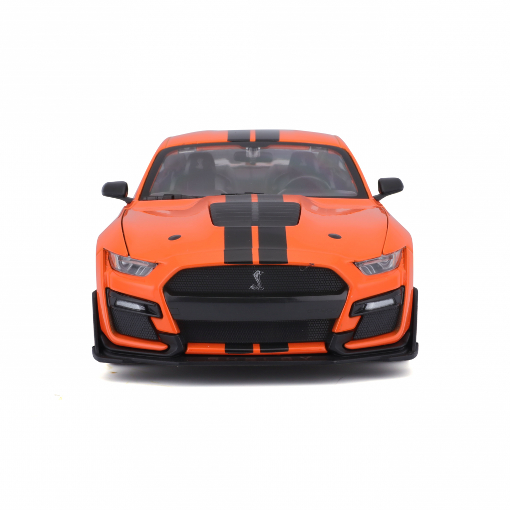Машина Maisto 2020 Ford Mustang Shelby GT500 жовтогарячий 124 (31532 orange) - зображення 3