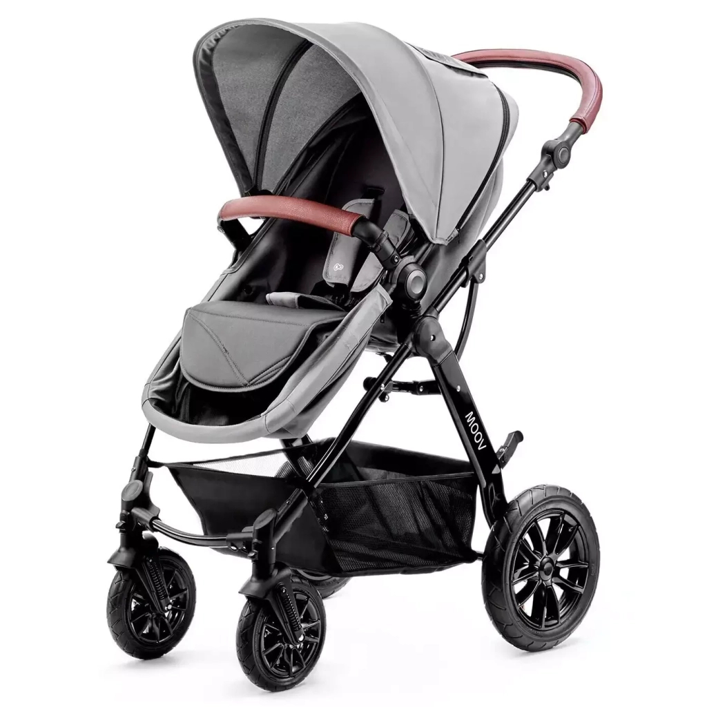 Коляска Kinderkraft 3 в 1 Moov Gray (KKWMOOVGRY00NC) (5902533906949) - зображення 4