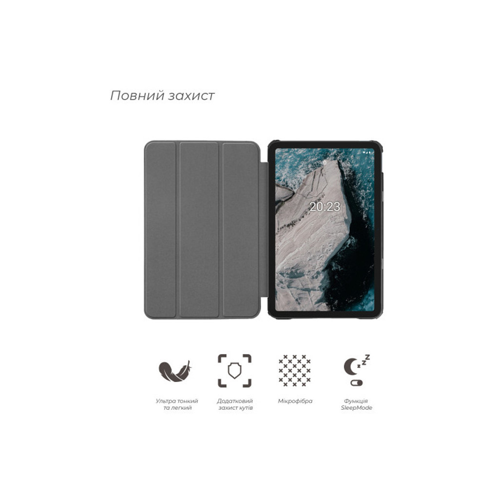 Чохол до планшета BeCover Smart Case Nokia T20 10.4" Rose Gold (708052) - зображення 9