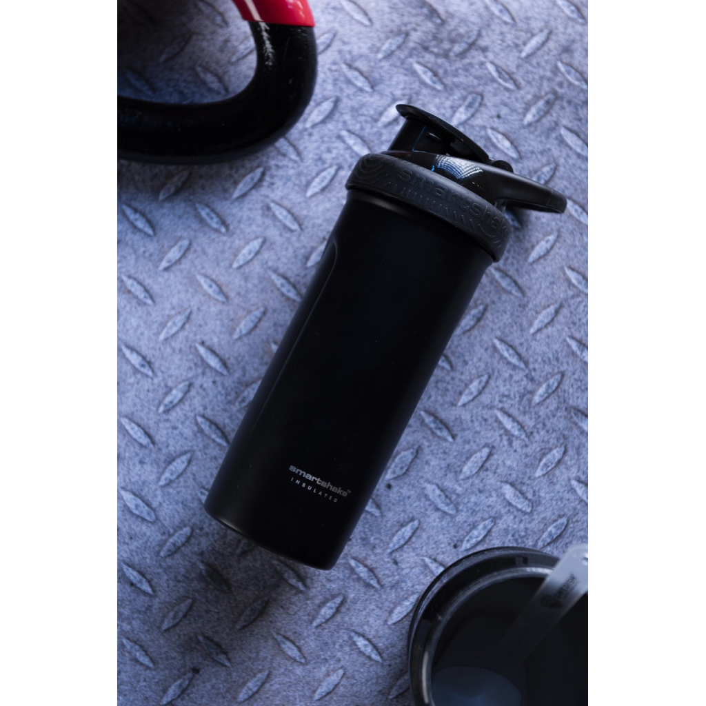 Шейкер спортивний SmartShake Insulated Steel 750ml Black (11152001) - зображення 9