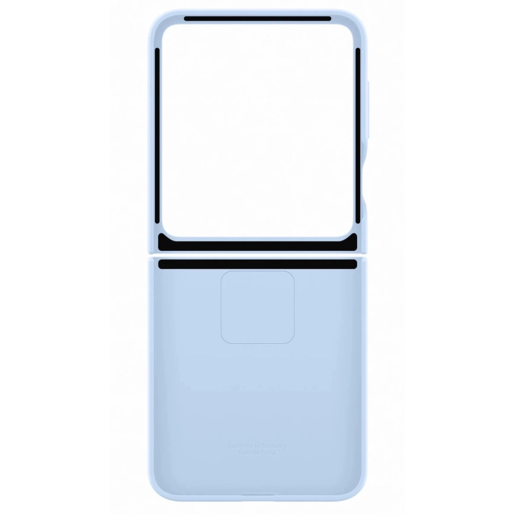 Чохол до мобільного телефона Samsung Silicone Cover with Ring Samsung Galaxy Flip 6 Blue (EF-PF741TLEGUA) - зображення 3