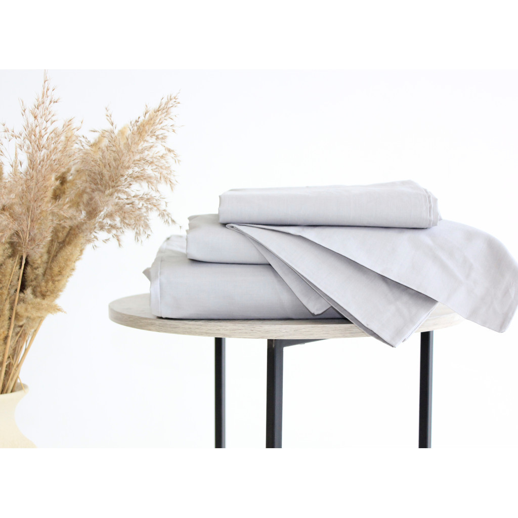 Постільна білизна MirSon Ranforce Elite 16-5703 Light Gray 2х160х220 (2200004730813) - зображення 6