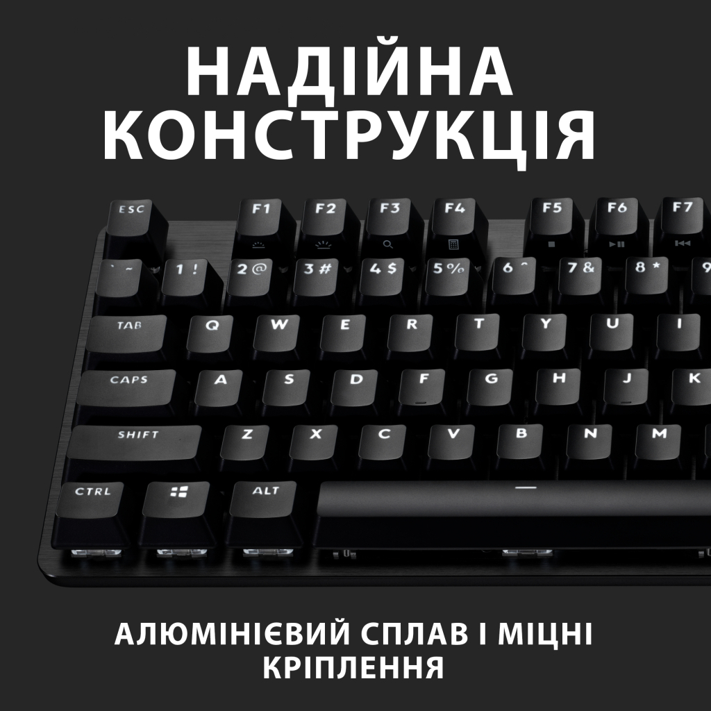 Клавіатура Logitech G413 SE Mechanical Tactile Switch USB Black (920-010438) - зображення 4