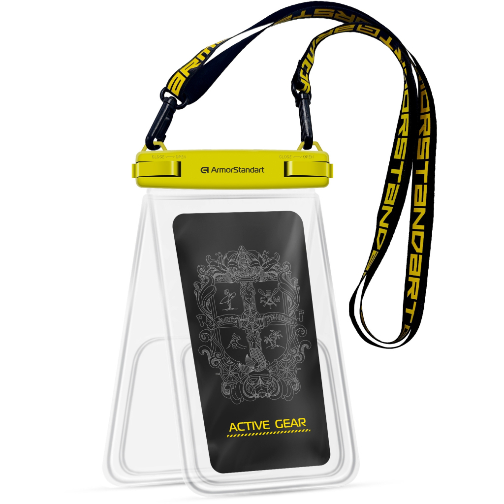 Чохол до мобільного телефона Armorstandart Waterproof Сapsule Double Pockets Yellow (ARM84416) - зображення 2
