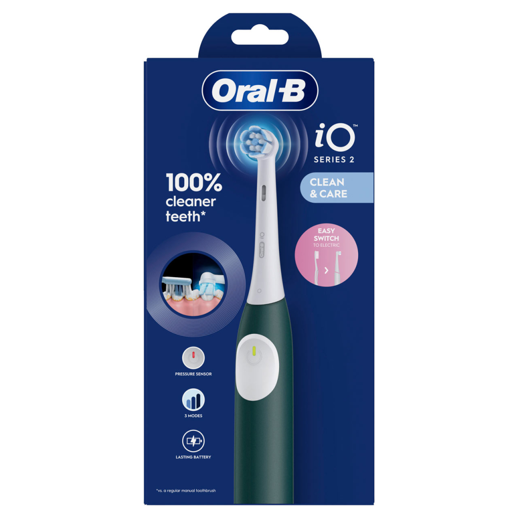 Електрична зубна щітка Oral-B Series 2 iOS2.1C9.0 Green (8700216611848) - зображення 2