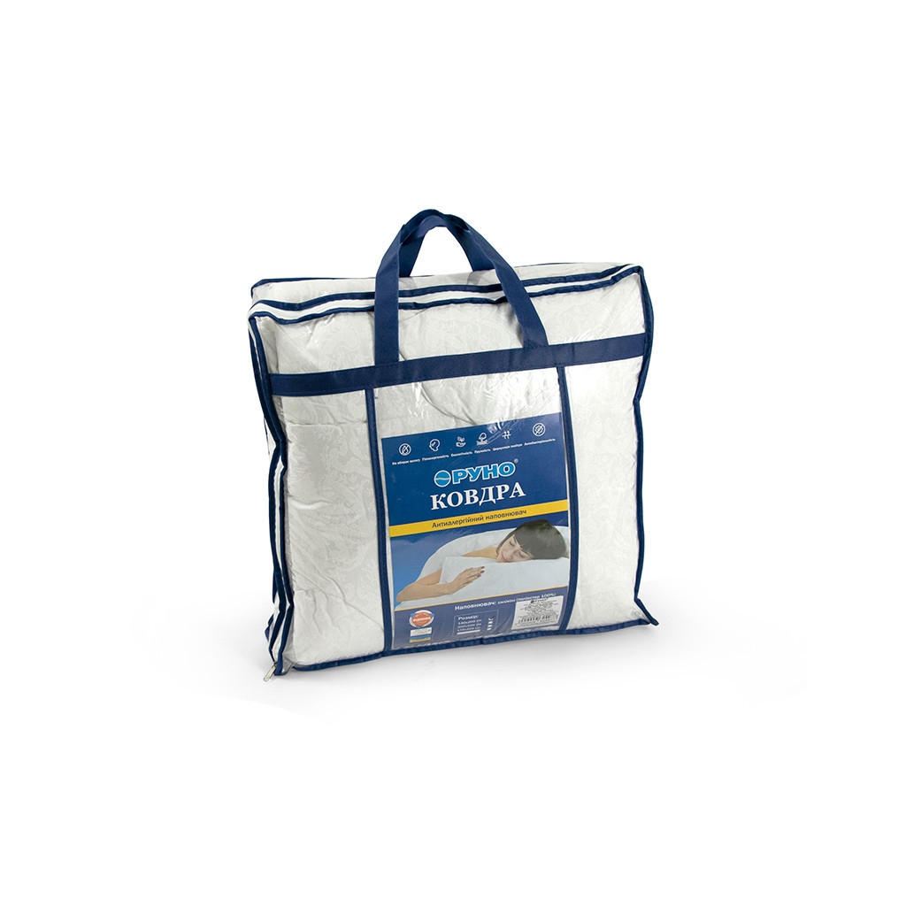 Ковдра Руно силіконова Білий вензель 200х220 (322.02ГСЛУ_Білий вензель) - зображення 11