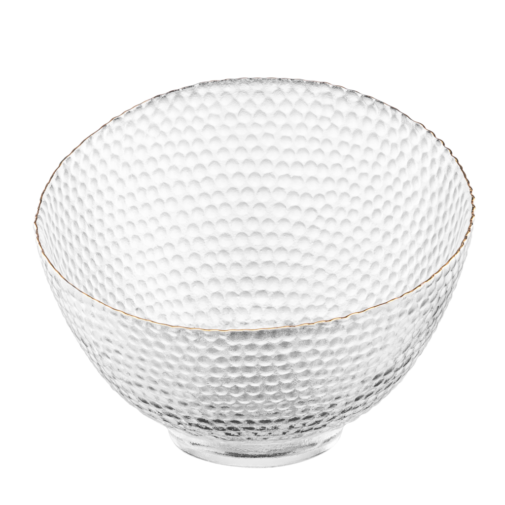 Салатник Ardesto Commelina 18см, скло, прозорий (AR5016) - зображення 1