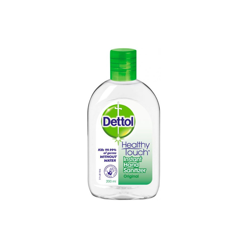 Антисептик для рук Dettol Original 200 мл (9300631481973) - изображение 2