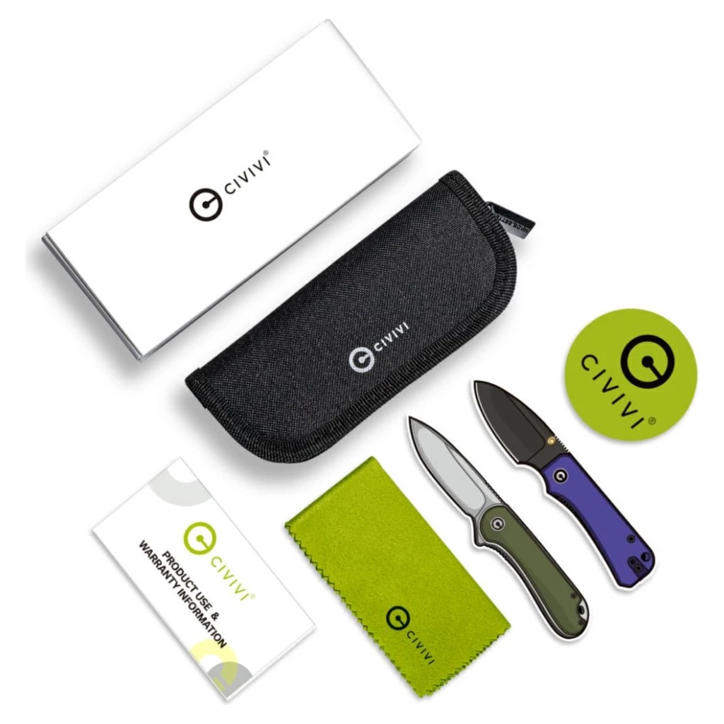 Ніж Civivi Elementum Violet G10 (C907V) - зображення 12