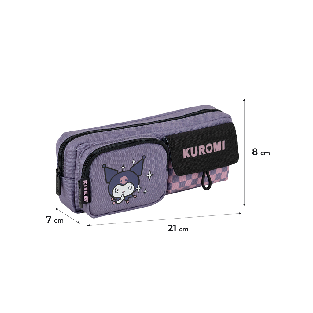 Пенал Kite 2701-1 Kuromi (HK25-2701-1) - зображення 2