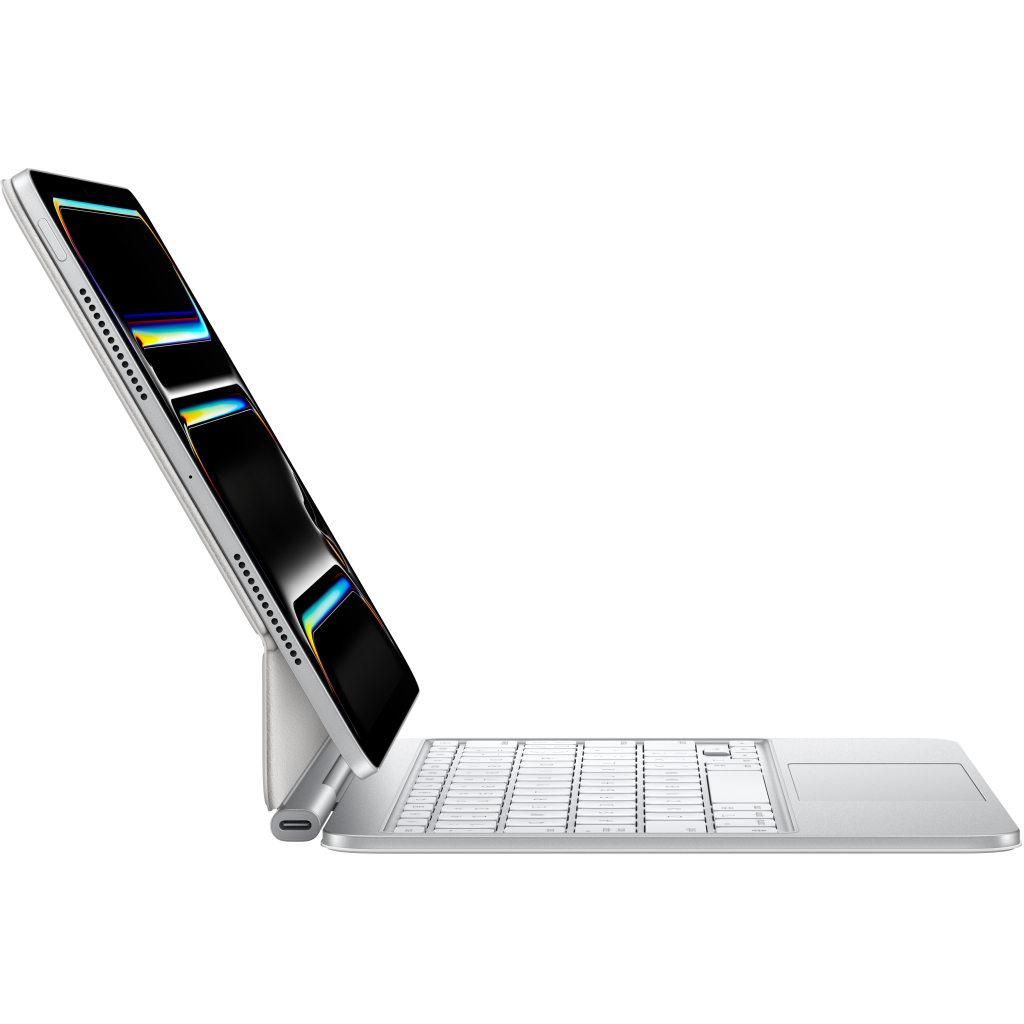Чохол до планшета Apple Magic Keyboard for iPad Pro 11inch (M4) - Ukrainian - White,Model A2975 (MWR03UA/A) - зображення 3