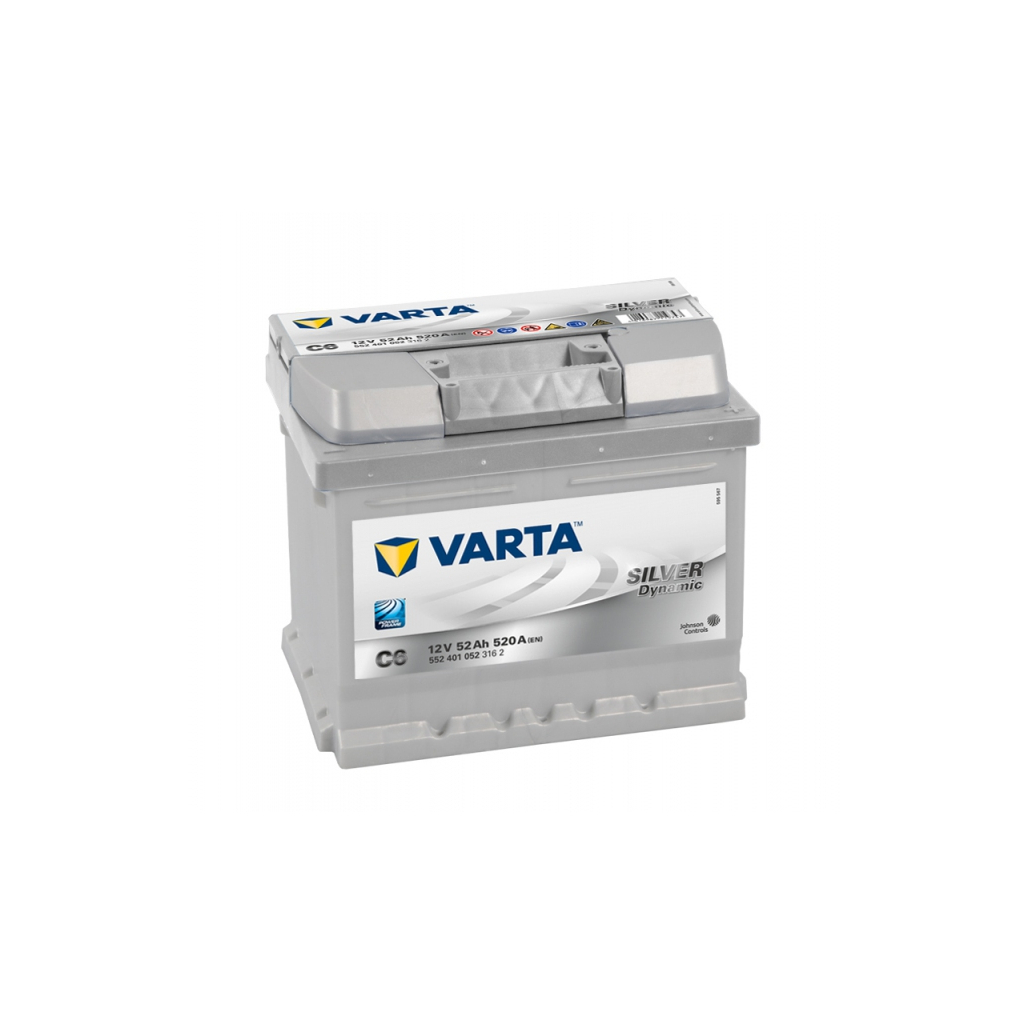 Акумулятор автомобільний Varta Silver Dynamic 52Аh (552401052) - зображення 1
