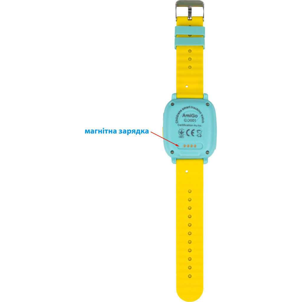 Смарт-годинник Amigo GO001 iP67 Green (856056) - зображення 8