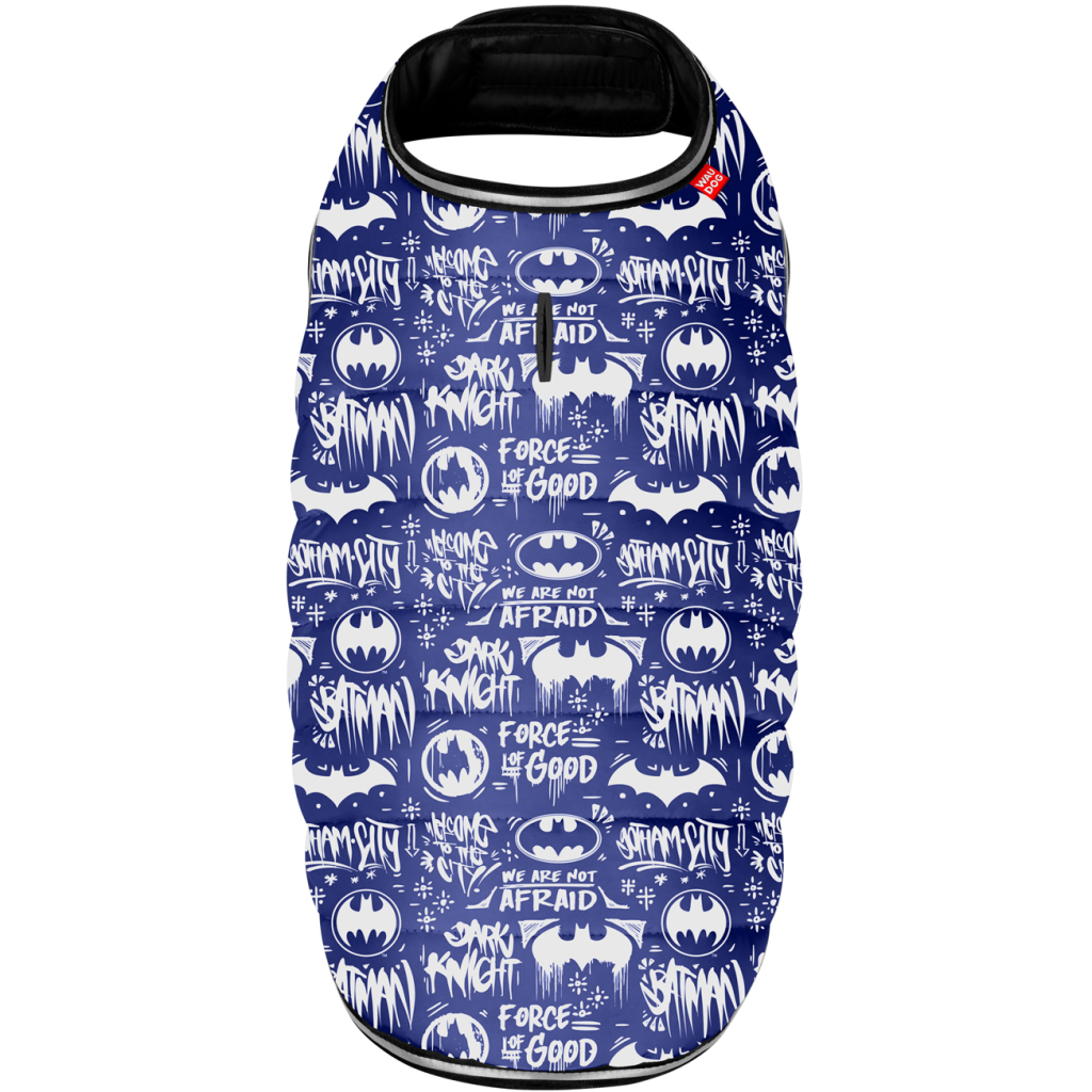 Курточка для тварин WAUDOG Clothes "Бетмен біло-блакитний" S (503-4001) - зображення 2