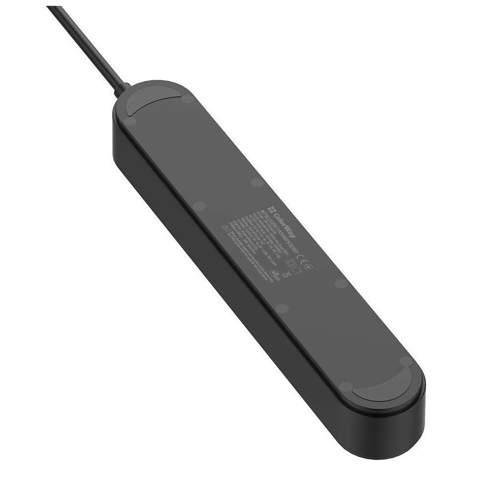Мережевий фільтр живлення ColorWay 4 розетки/4USB 2M (CW-CHE44PDB) - зображення 4