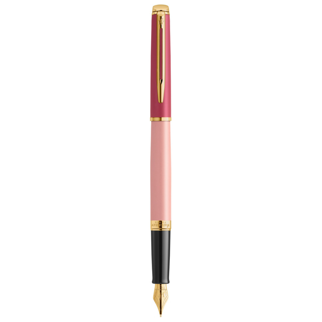 Ручка пір'яна Waterman HEMISPHERE Colour Blocking Pink GT  FP F (12 581) - зображення 1