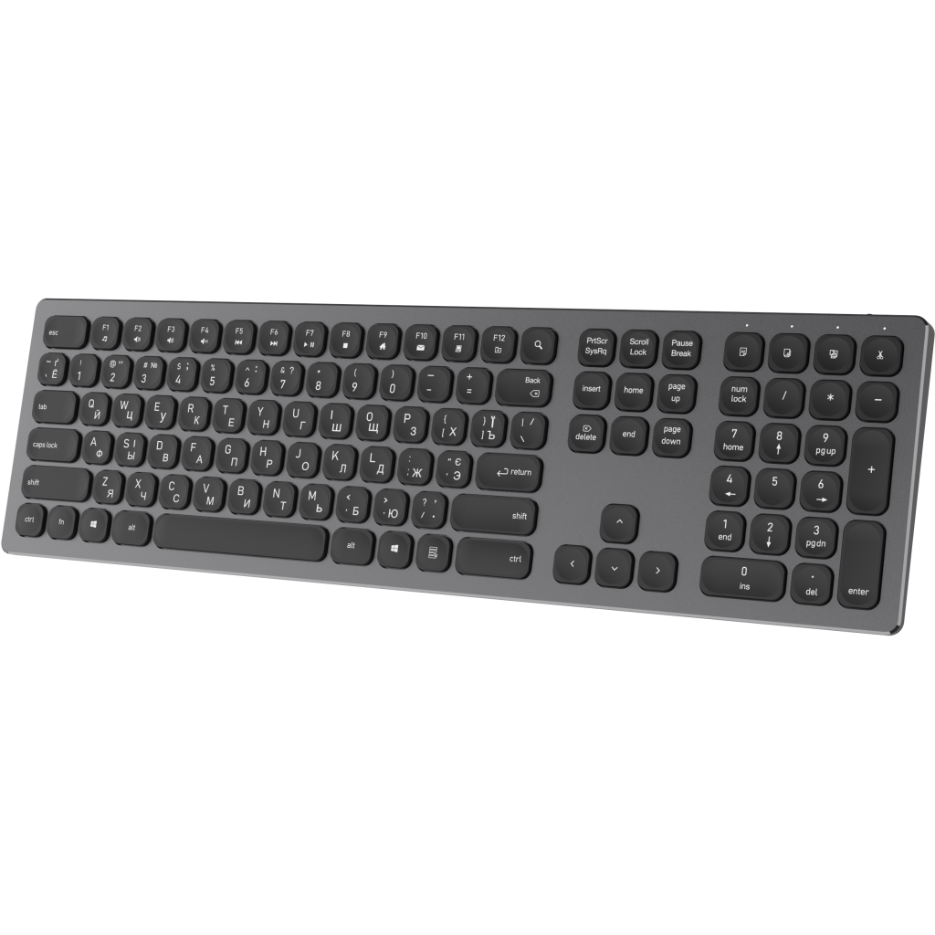 Клавіатура OfficePro SK1550 Wireless Black (SK1550B) - зображення 3
