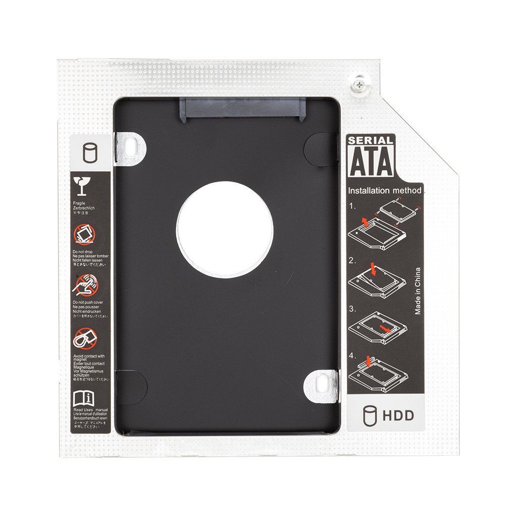 Фрейм-перехідник PowerPlant HDD 9.5 mm (HB390007) - зображення 1