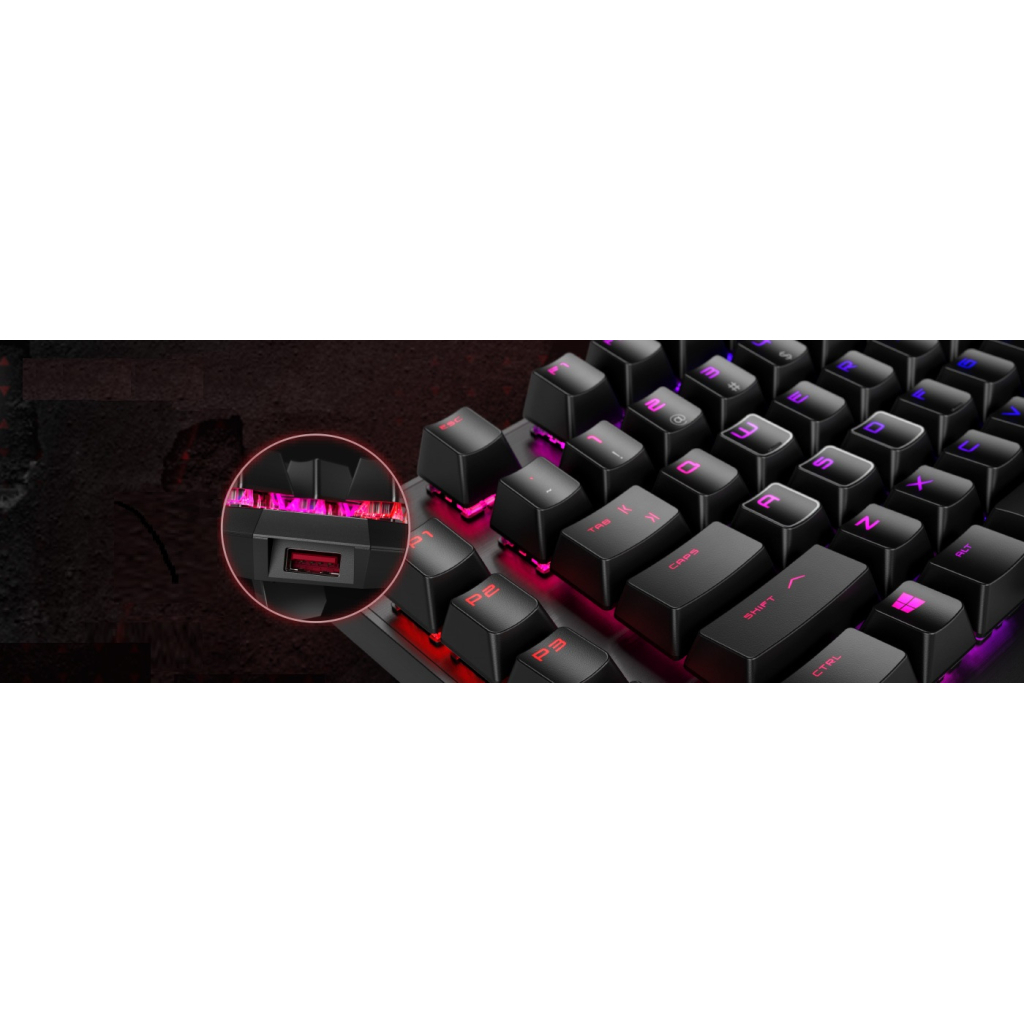 Клавіатура HP OMEN Sequencer USB (2VN99AA) - зображення 4