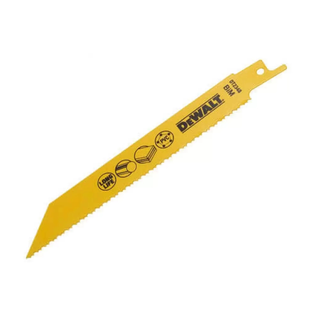 Полотно DeWALT для шабельних пилок, універсальне, 152 мм, 10-14 TPI, 5 шт (DT2348) - изображение 2