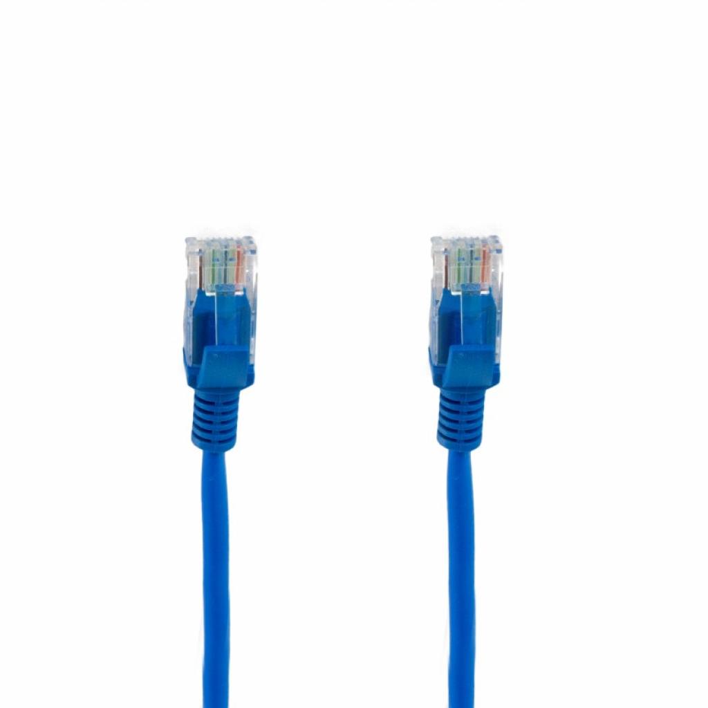 Патч-корд Extradigital 0.25м, UTP, cat.5e, CCA, blue (KBP1764) - изображение 4