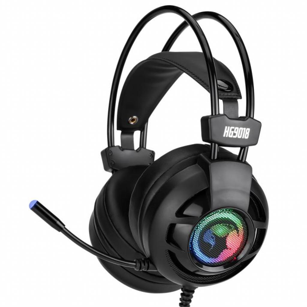 Навушники Marvo HG9018 Multi-LED 7.1 Black - зображення 1