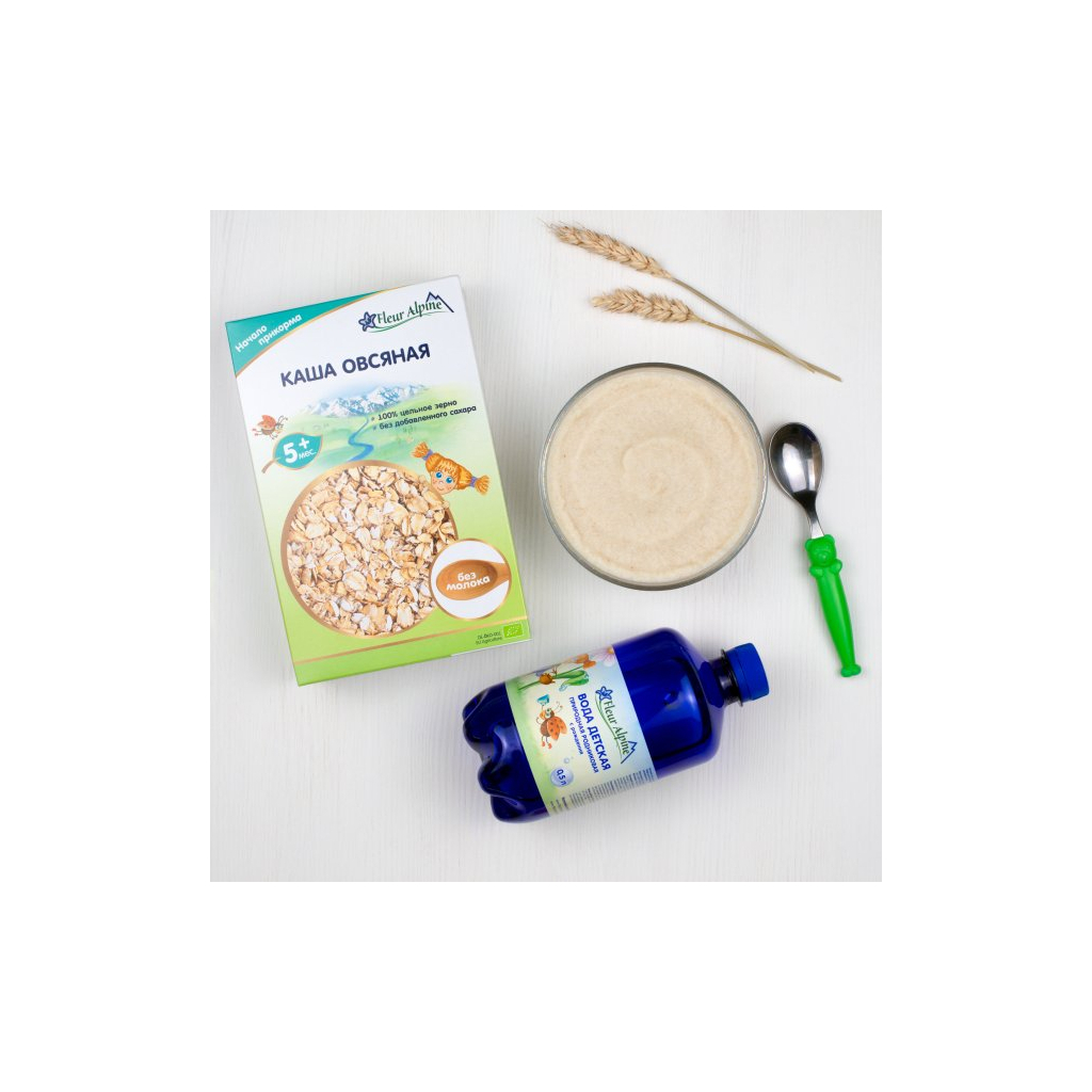 Дитяча каша Fleur Alpine Organic Oat Вівсяна 175 г (4779050670131) - изображение 7