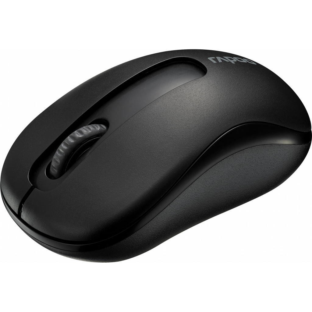 Мишка Rapoo M10 Plus Black - зображення 1