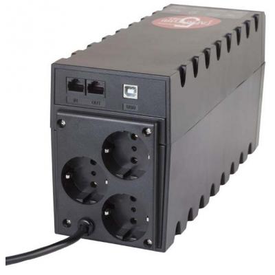 Пристрій безперебійного живлення Powercom RPT-600AP Schuko - зображення 2