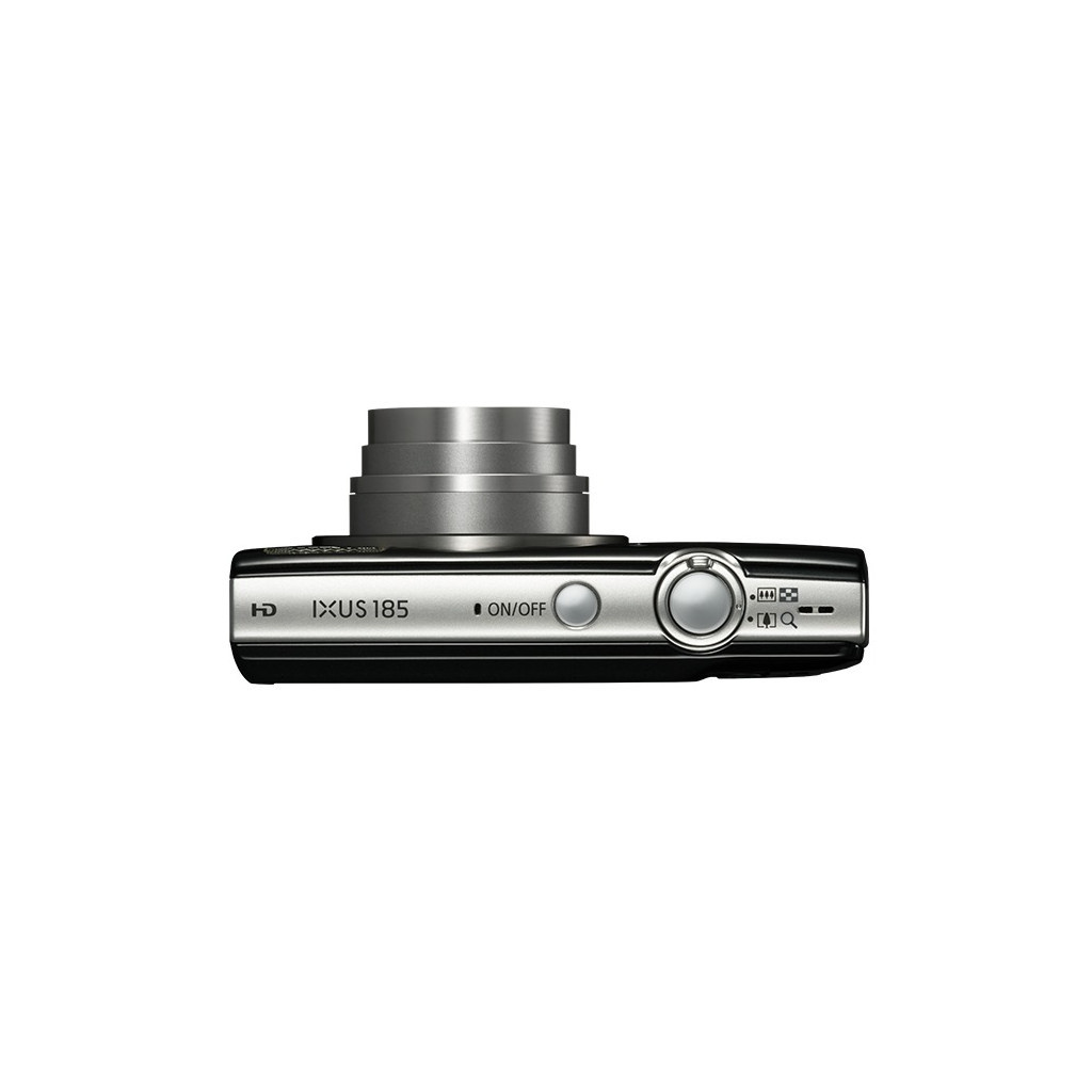 Цифровий фотоапарат Canon IXUS 185 Black (1803C008AA) - зображення 5