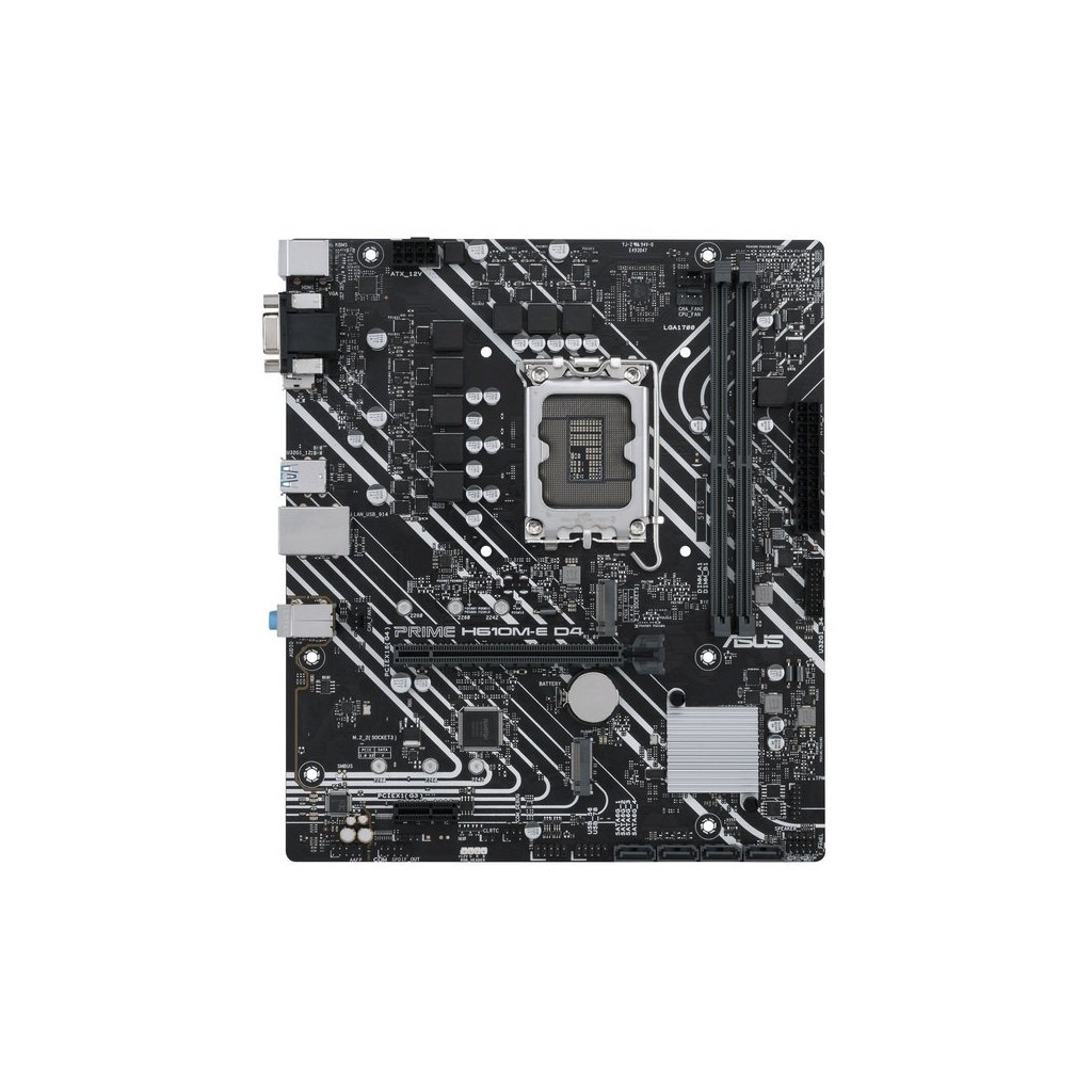 Материнська плата ASUS PRIME H610M-E D4-CSM - зображення 2