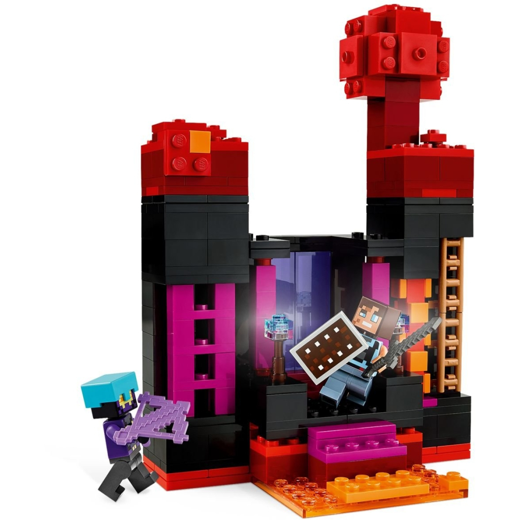 Конструктор LEGO Minecraft Вежа Ендермена (21279) - зображення 8