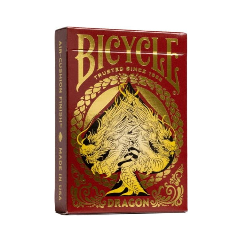 Гральні карти Bicycle Red Dragon (Bicycle Premium) (ВР_КГБРД) - зображення 1